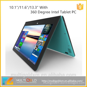 13.3 inch HD IPS Screen Tablet PC Z8300 Quad Core 4G ROM 64GB 360-degree hinge 2in1 Intel tablet pc
